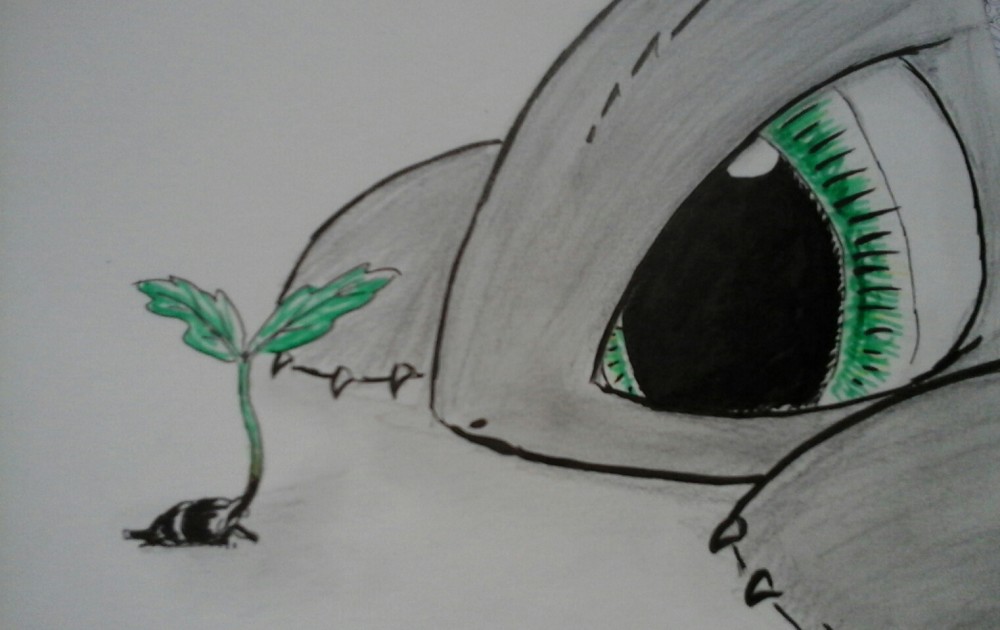 Krokmou ou L'art de regarder une plante pousser