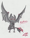 Projet Halloween: Krokmou chauve-souris 