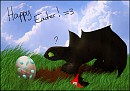 Happy Easter Toothless !