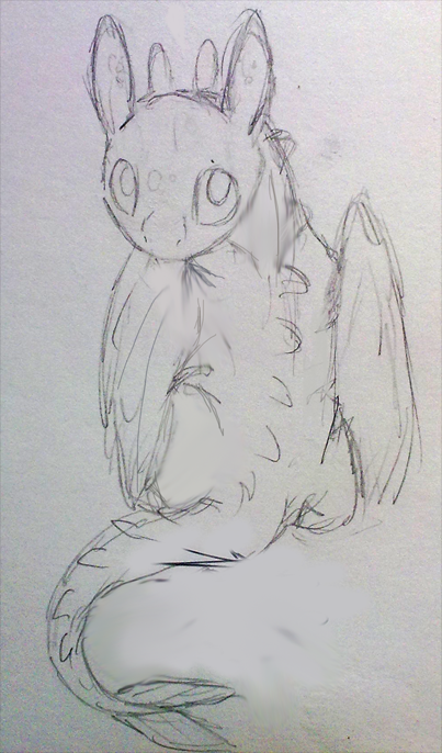 Old Toothless Sketch