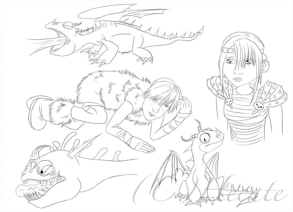 Sketch Dragons