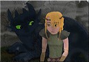  Changement de rôle  Astrid et Krokmou