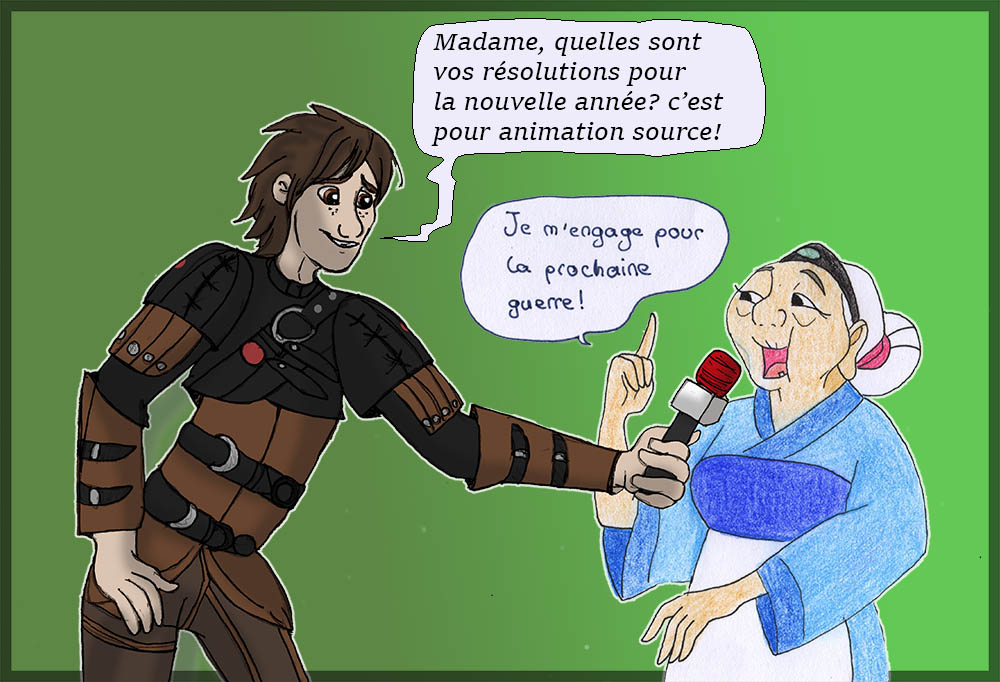 Sarée mamie, va!