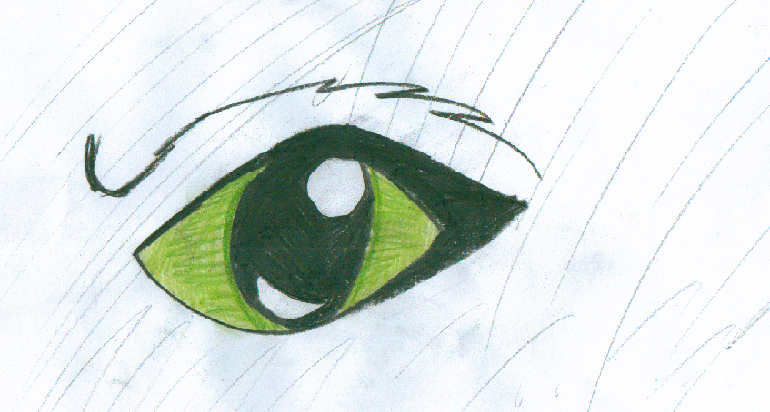 Toothlesses eye.