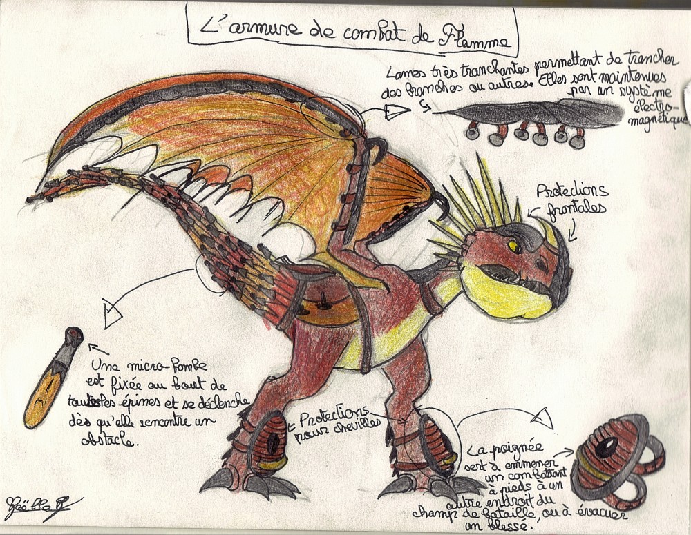 Une armure pour le Dragon Vipère!