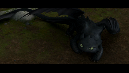 Detail Toothless