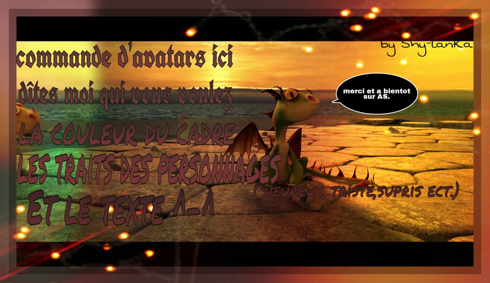 commande d avatars