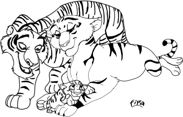 La famille de Shere Khan