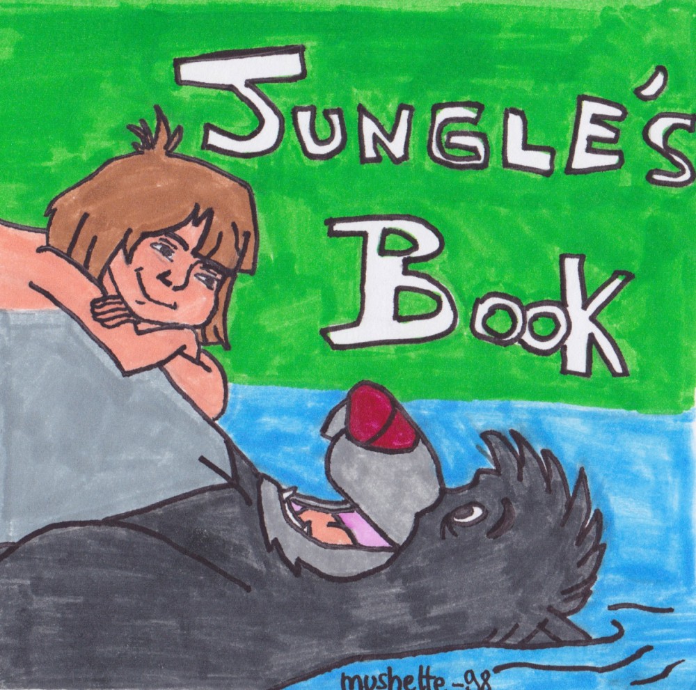 Baloo et Mowgli  