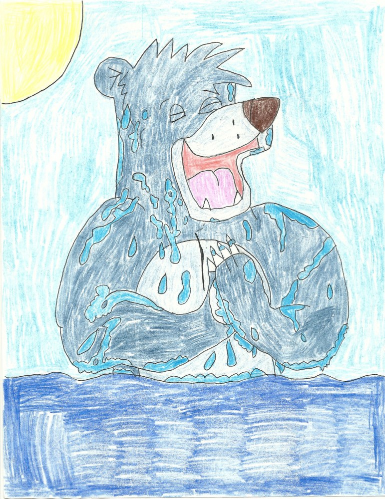 Baloo's Summer Swim