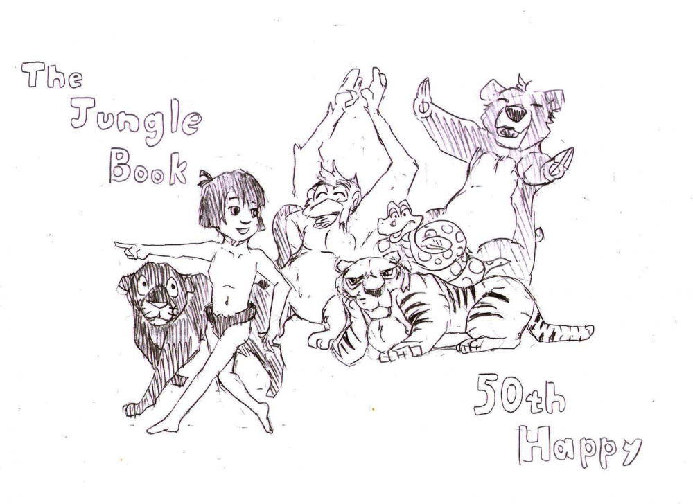 TheJungleBook 50th Happy