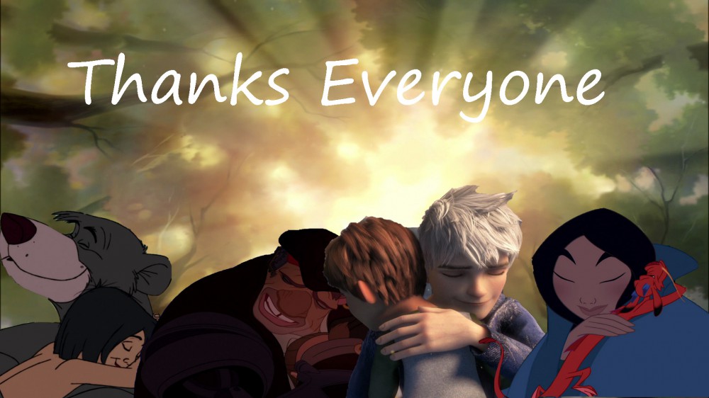Merci de votre soutien