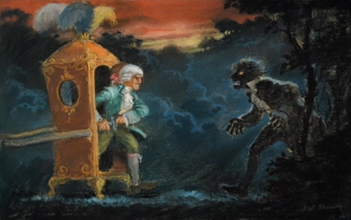 The Beast and Gaston