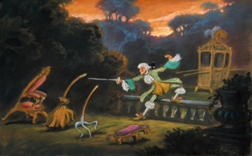 Gaston and furniture