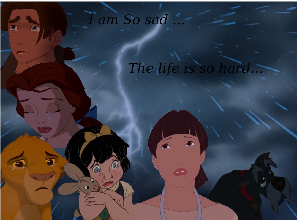 I am so sad