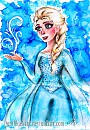 My very first Elsa drawing