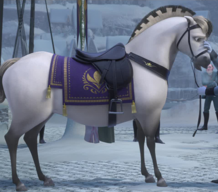 Detail Anna's Horse