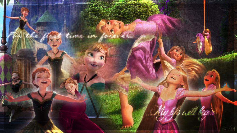 Raiponce et Anna