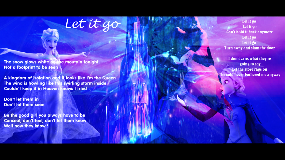 Let it go