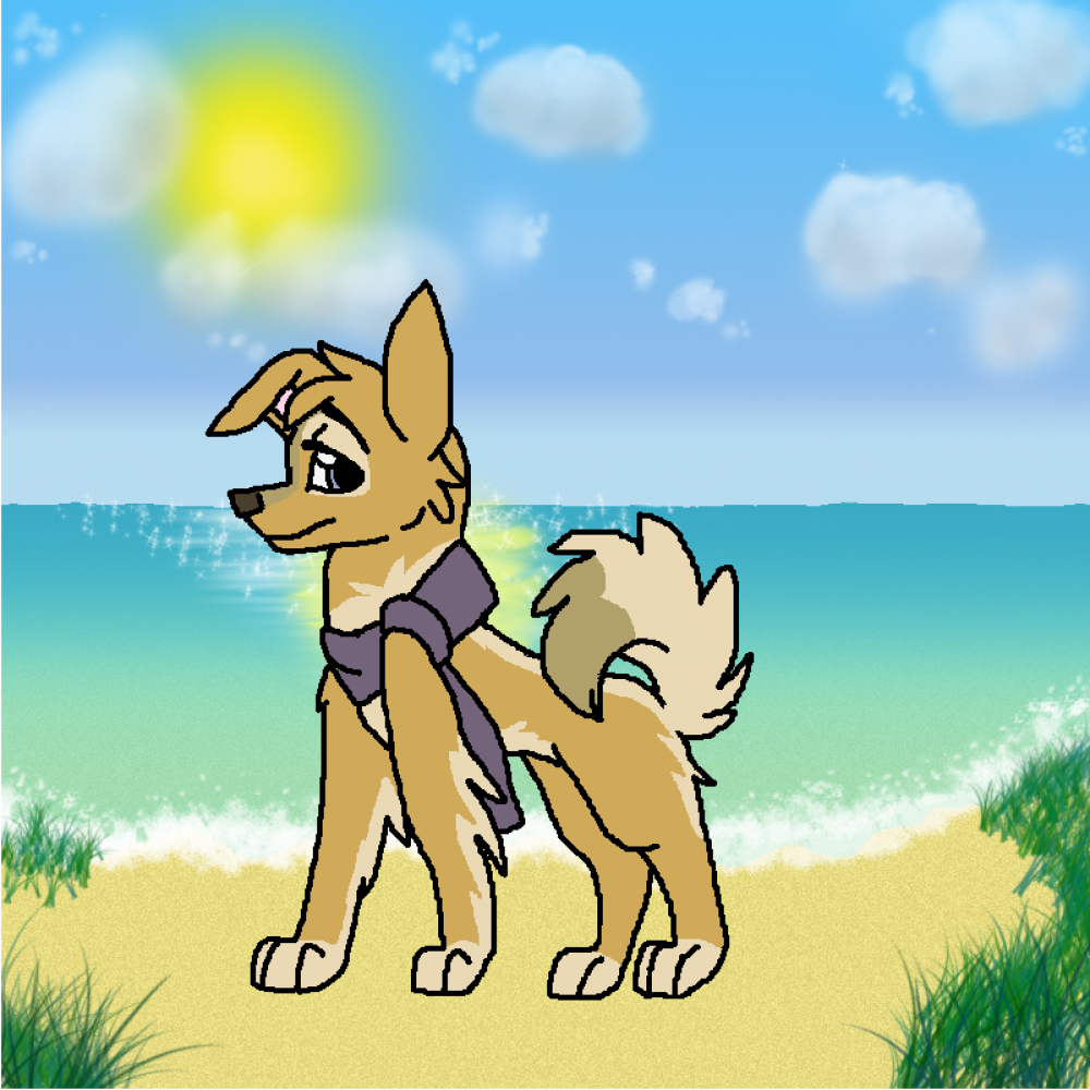 Lilah On The Beach