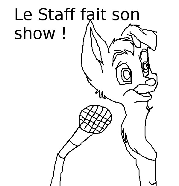 Le staff fait son show !
