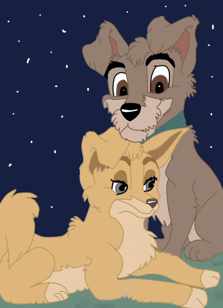 scamp and angel