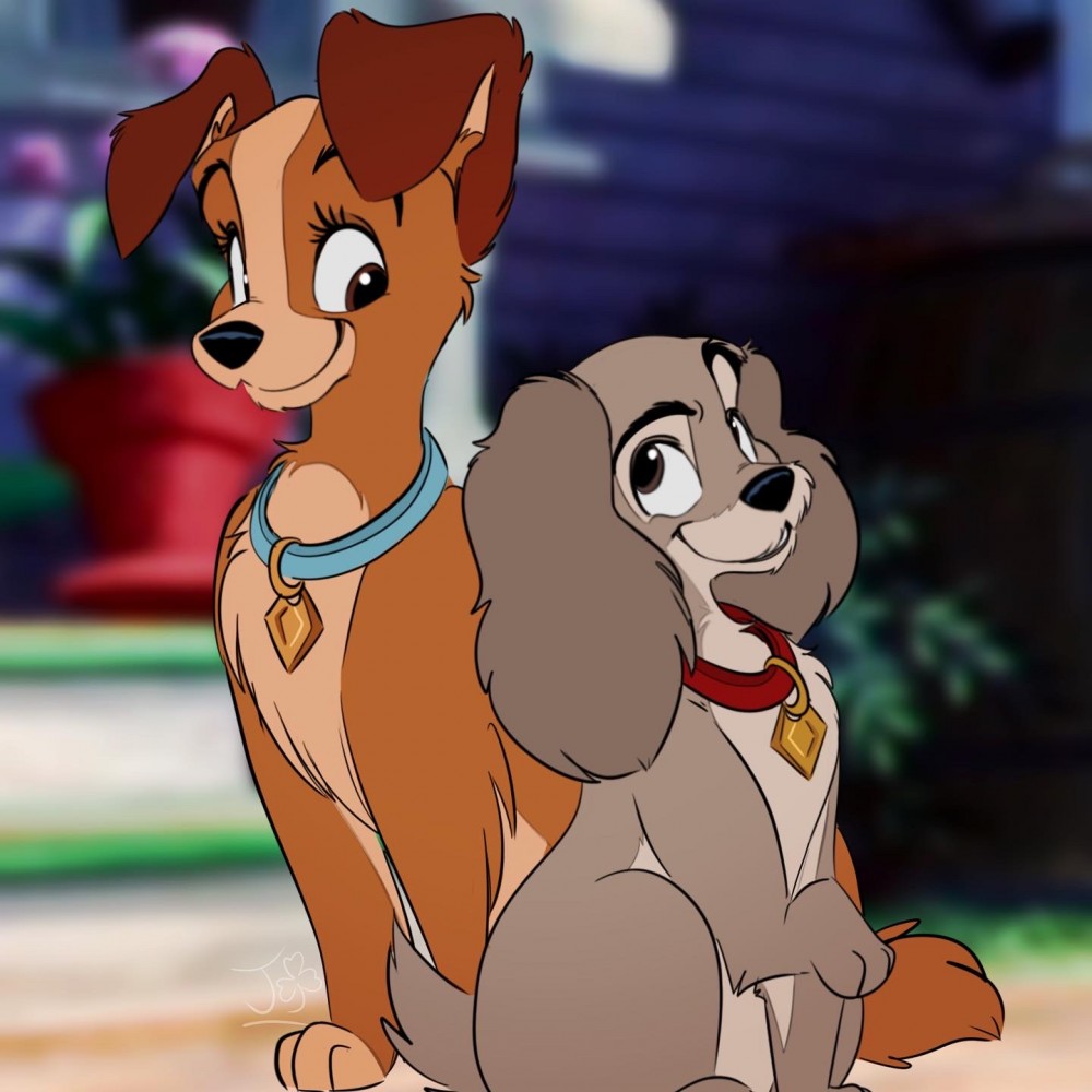 Lady and Tramp Breed/Color swap