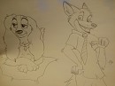 Lady et Nick défi-ga