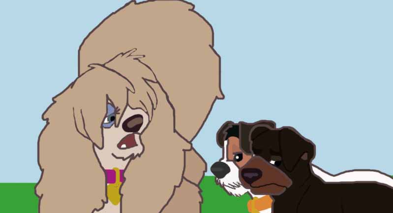 Peg's scolding colored