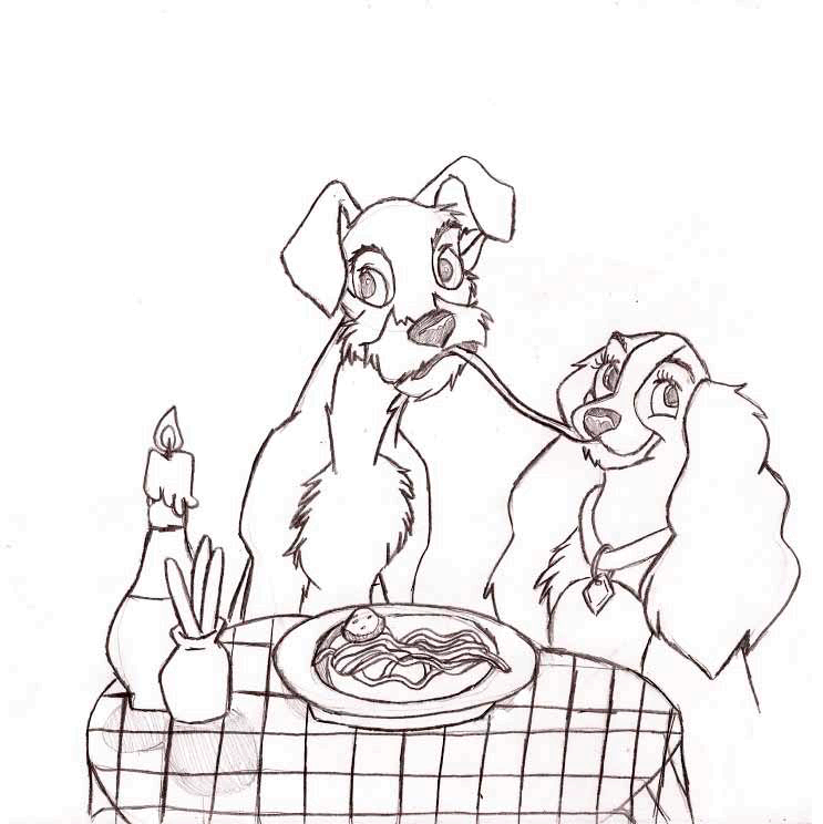 Spaghetti Kiss Animation
