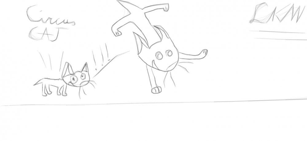 Circus cat again