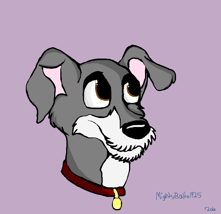 Tramp on MS Paint