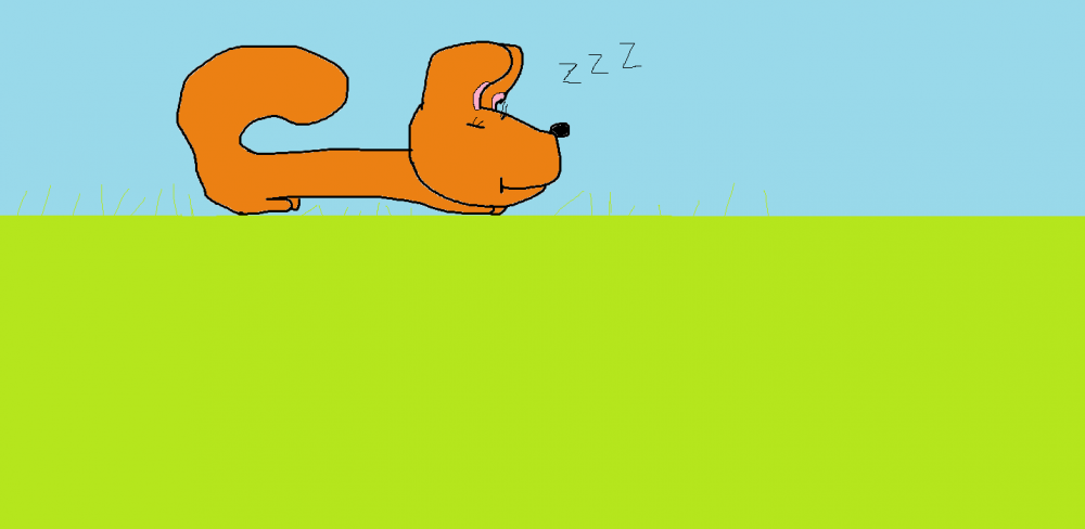 Tangerine sleeping