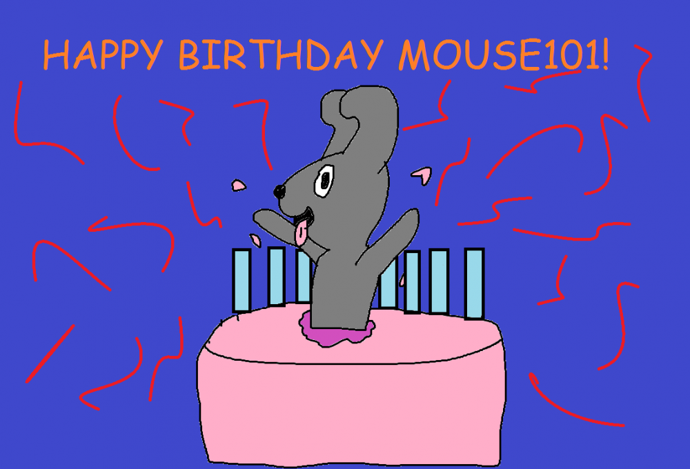 Happy birthday Mouse101