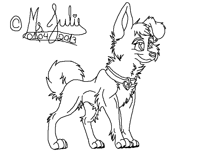 My first Lineart