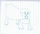 Reggie the big mean mutt