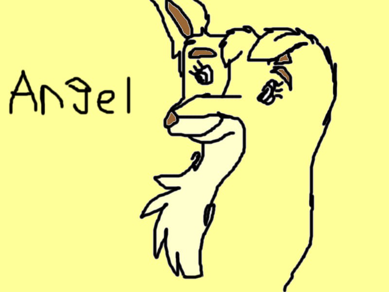 Bad Angel Drawing