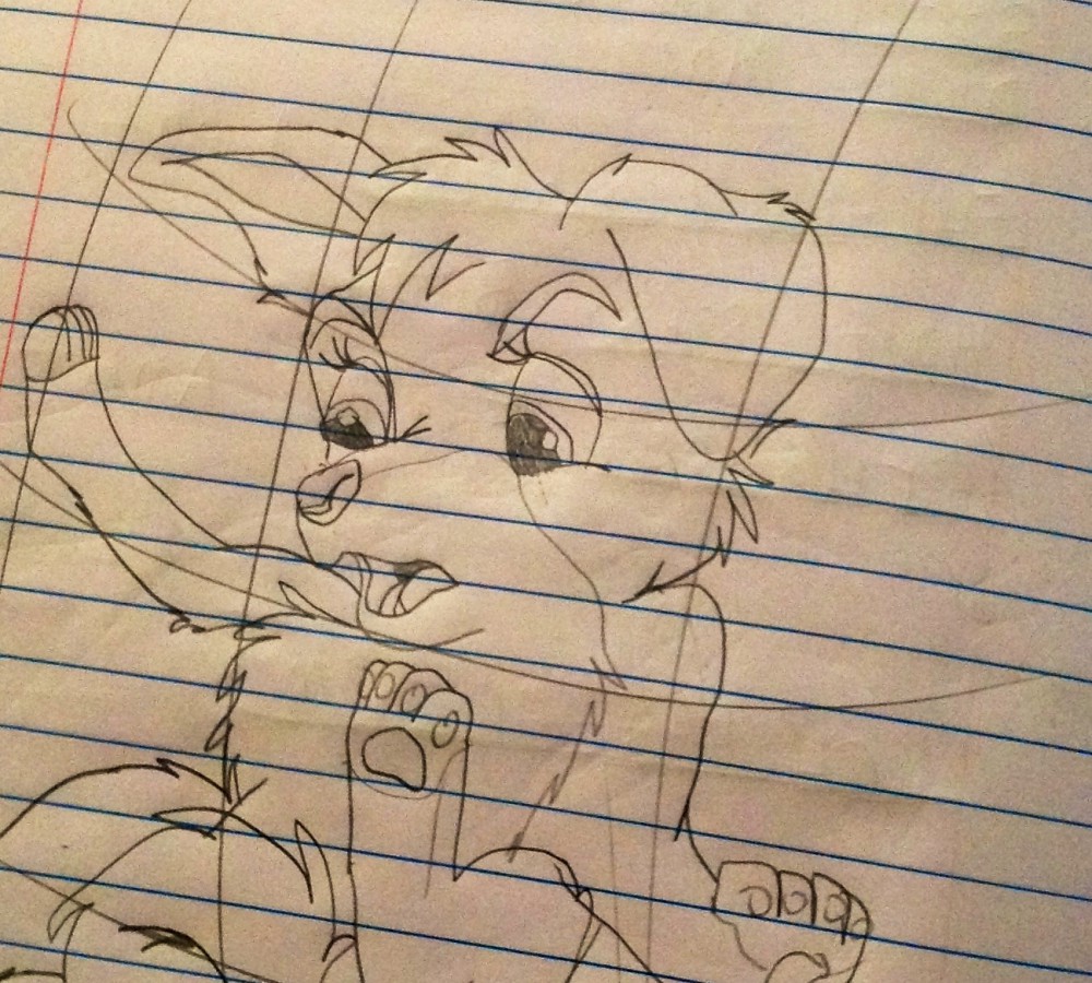 Angel Trapped Uncolored