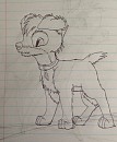 Uncolored Scamp drawing