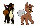 Me and my BFF Laikawolf