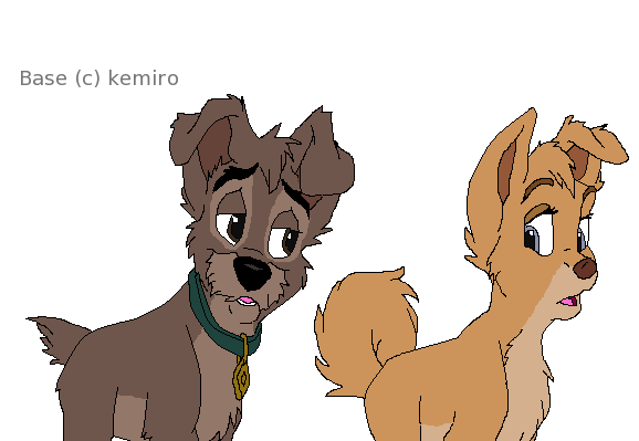 Angel and Scamp are both cute!!
