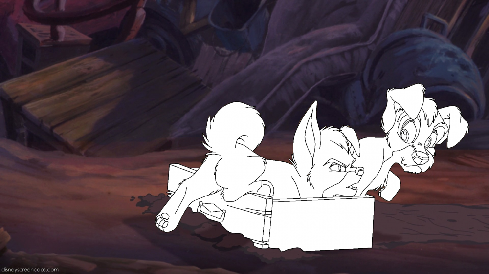 Angel & Scamp lineart/Base
