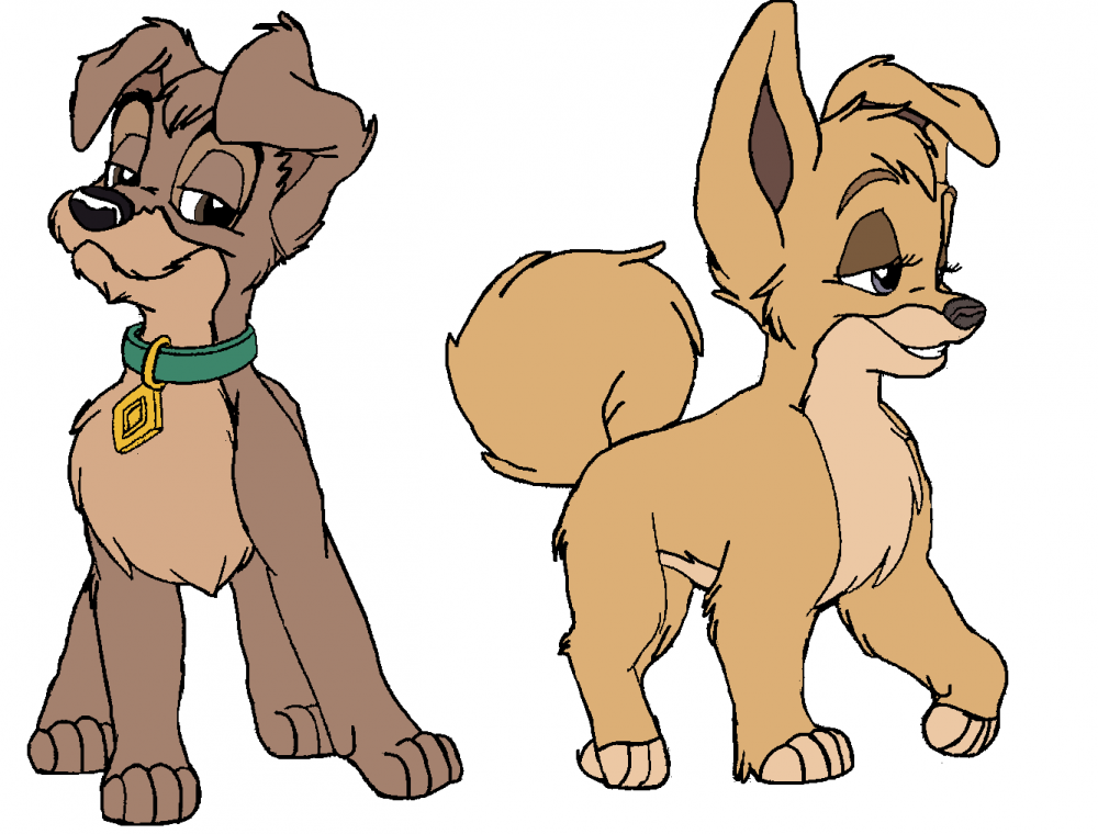 scamp and angel pic!!
