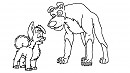 Buster and Angel Lineart/Base