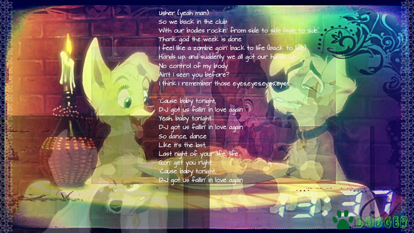 ,,DJ got us fallin' in love tonight,,