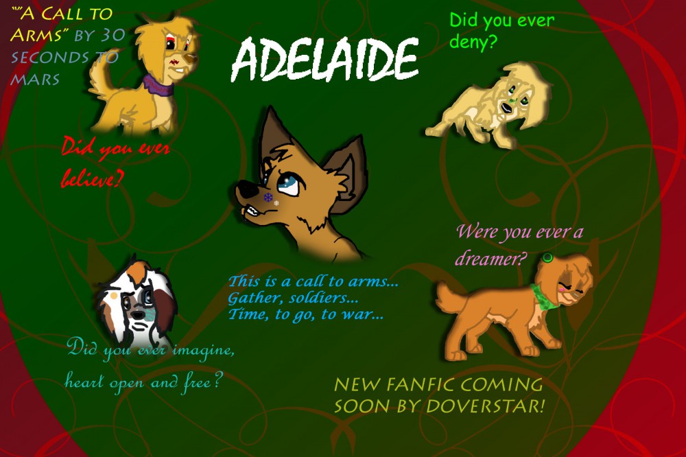 ''Adelaide'' Cover Picture