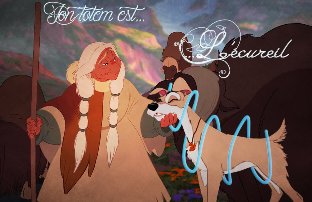 Ton totem est...l'écureil! (projet)