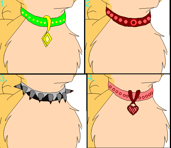 4 types of collars.