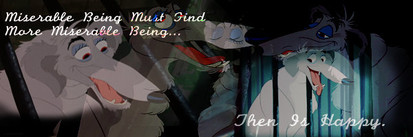 'Miserable Being Must Find More Miserable Being' 3
