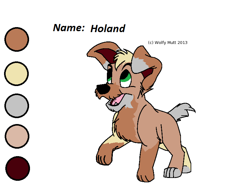 Reference sheet, Holand